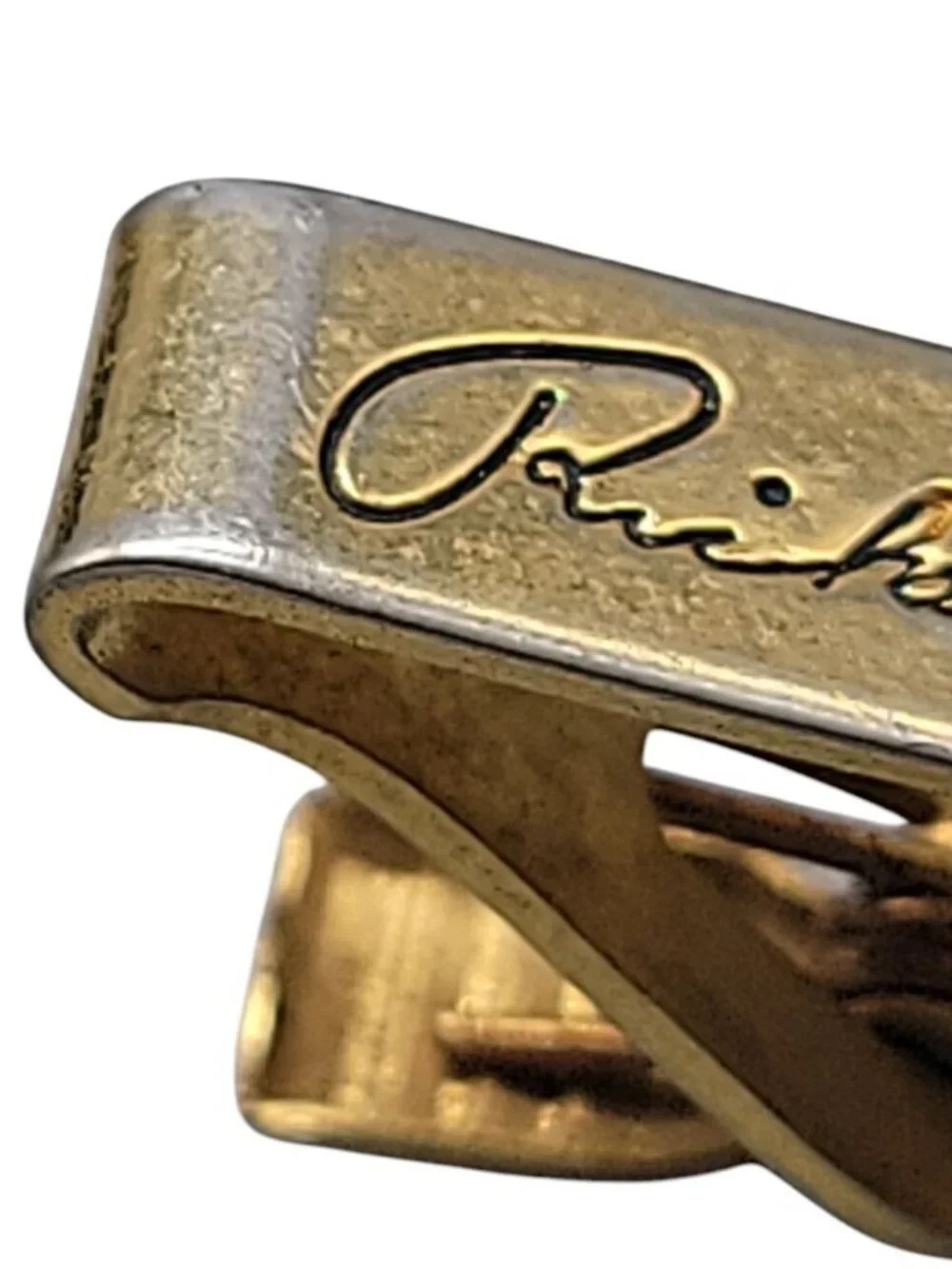 Richard Nixon Presidential Seal Tie bar Original White House Gift Gold Plated
